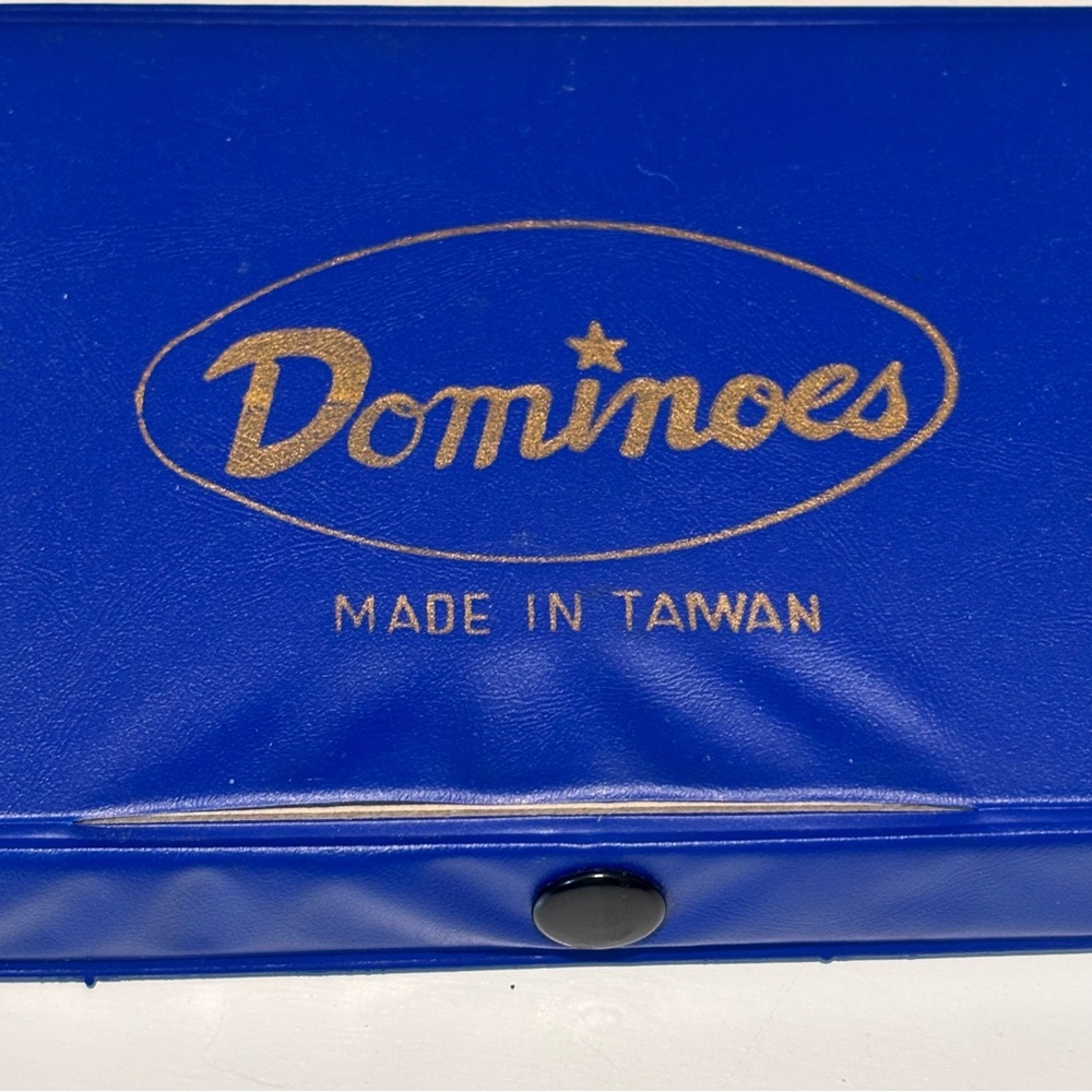 Vintage Dominoes Set